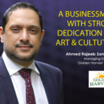 A BUSINESSMAN WITH STRONG DEDICATION FOR ART & CULTUTRE